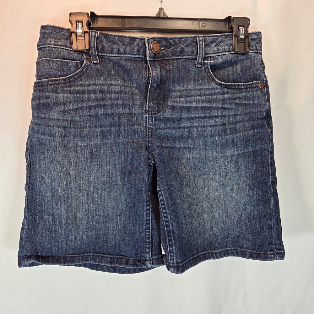Simply Vera Vera Wang Classic‎ Denim Shorts Womens 2 Mid Rise Blue Jean